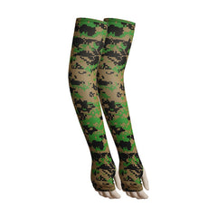 Camouflage Sun Protection Sleeves for Outdoor Activities