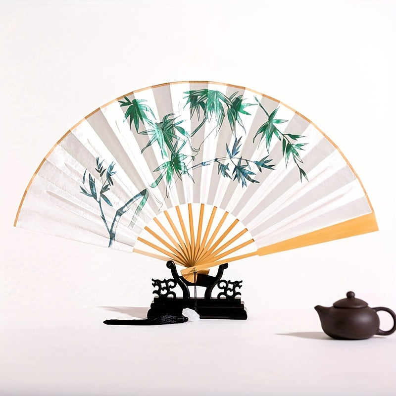 Silk Cloth Fan Portable Fan For Men