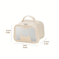 Rectangle Divided Microwave Lunch Box with Insulated Bag and Cutlery