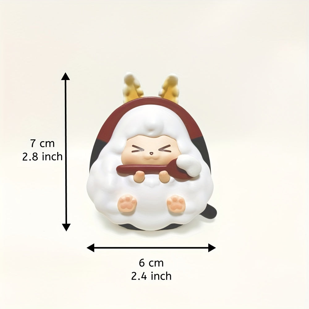 Random Snack Bunny Anime Figure Toy Blind Box
