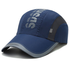 Summer Baseball Cap Outdoor Sun Hat Quick Dry Breathable Mesh Hat