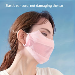 UV Resistant Ice Silk Mask for Cycling Running Outdoor Sports