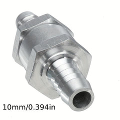 1pc 6-16mm Aluminium Alloy Fuel Non Check Valve One Way Fit Carburettor