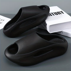 Women's Summer Solid Beach Slippers Comfortable Outdoor Sports Slippers