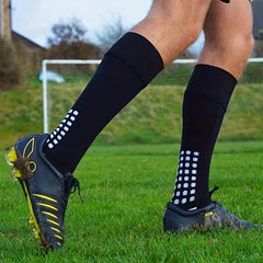 Non Slip Knee High Soccer Socks Thick Sweat Absorbing Sports Socks