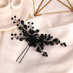 Vintage Baroque Hairpin Tiara Wedding Hair Jewelry