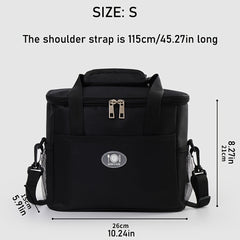 Portable Insulated Bag Large Capacity Aluminum Foil Lunch Box Bag