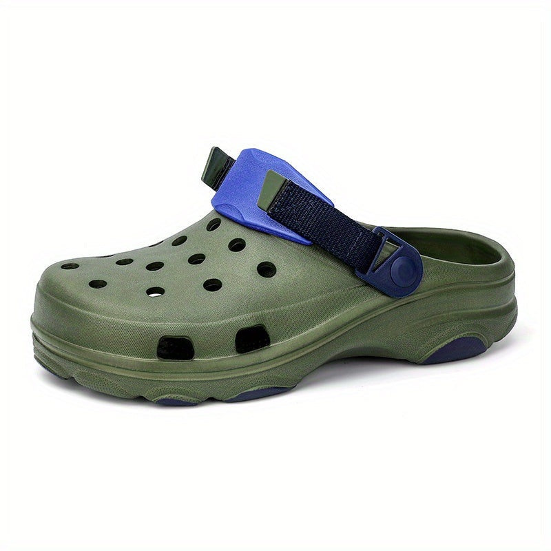 Men's Closed Toe Clog Sandals Soft Sole Walking Shoes