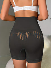 Heart Pattern Shaping Shorts High Waist Tummy Control Women's Underwear