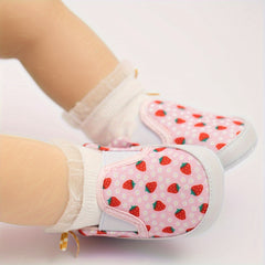 Baby Girls Slip On Sneakers Lightweight Non Slip Shoes