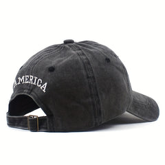 Distressed Retro Solid Baseball Cap All match Sunshade Sunscreen