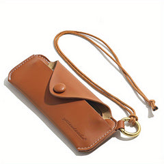 Minimalist Solid Glasses Storage Pouch Lightweight Dustproof Organizer