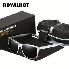 RoyalHot Sport Driving Oval Polarized UV400 Sunglasses