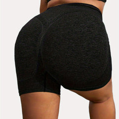 Seamless High Rise Yoga Shorts