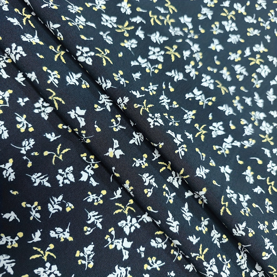 1yd Artificial Cotton Fabric DIY Clothes Dress Pants Quilt Cover Cut Size