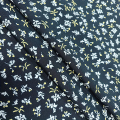 1yd Artificial Cotton Fabric DIY Clothes Dress Pants Quilt Cover Cut Size