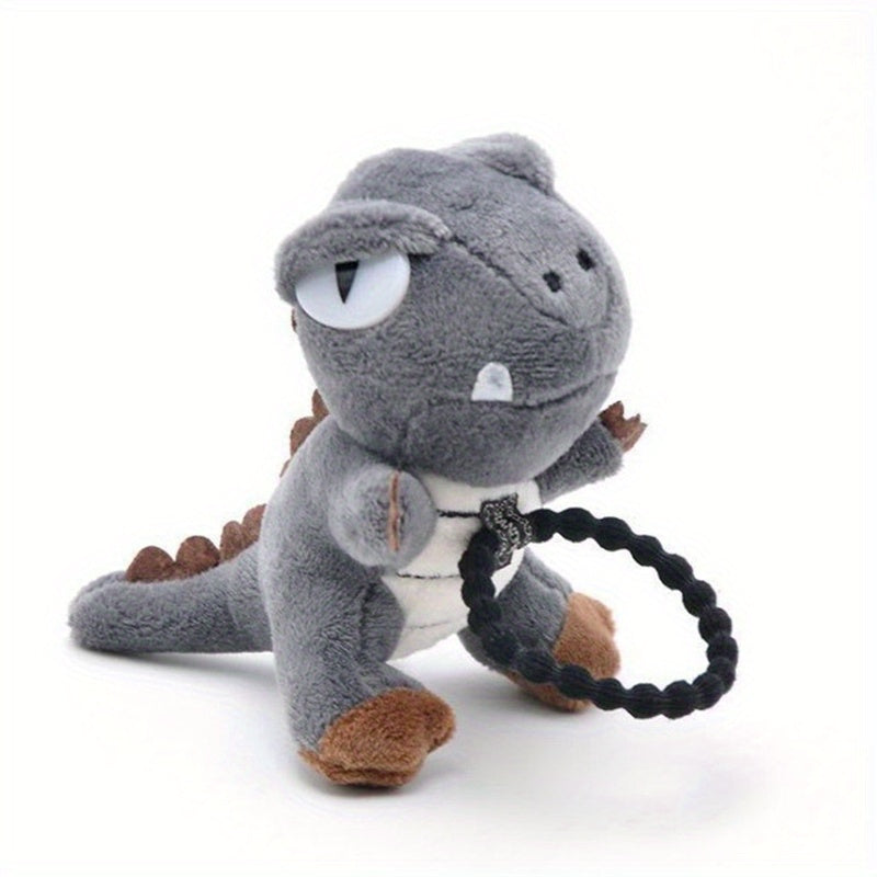 Plush Dinosaur Hair Ties for Girls