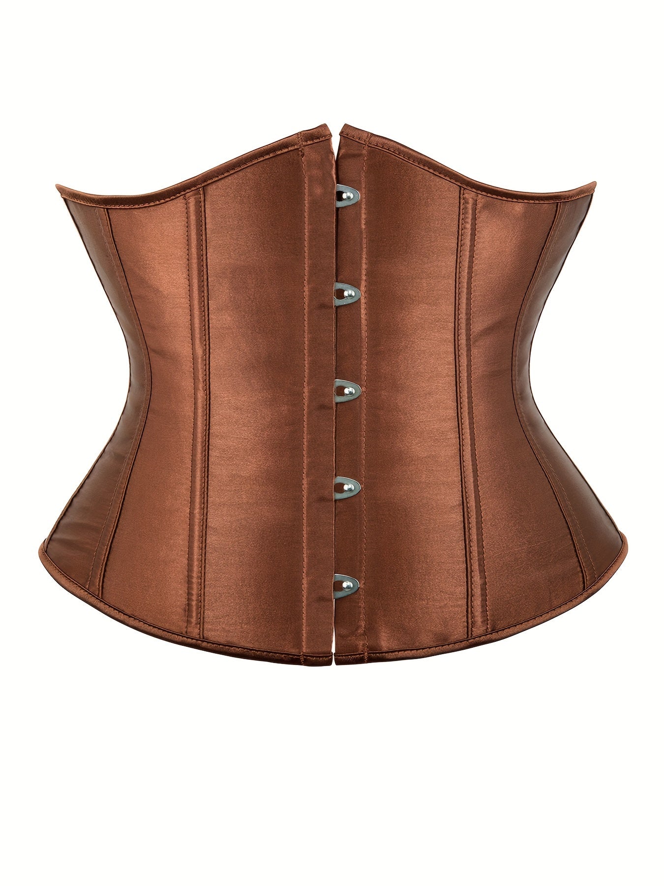 Strapless Corset Bustier Body Shaper Lace Up Lingerie