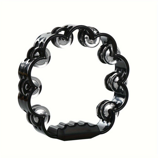 Plastic Tambourines for Adults Flower Shape Percussion Drum