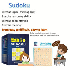 Sudoku Complete Set of 6 Books for All Levels