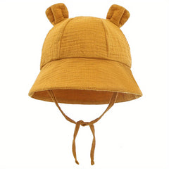 Sunscreen Bucket Hat for Baby Girls Outdoor Beach Spring Summer