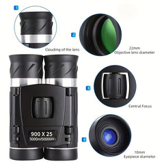 High Magnification 900X22 HD Telescope Binoculars for Camping Hiking Travel