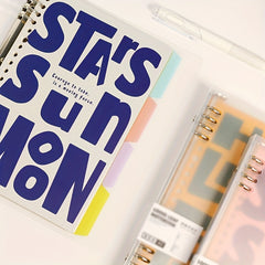 Retro Non-slip Loose Leaf Notebook 60 Sheets