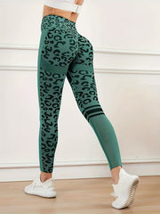 Leopard Print High Waist Skinny Sports Yoga Pants