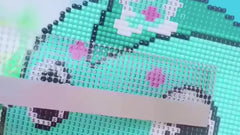 DIY 5D Diamond Painting Set Heart Skull Embroidery Cross Stitch Picture