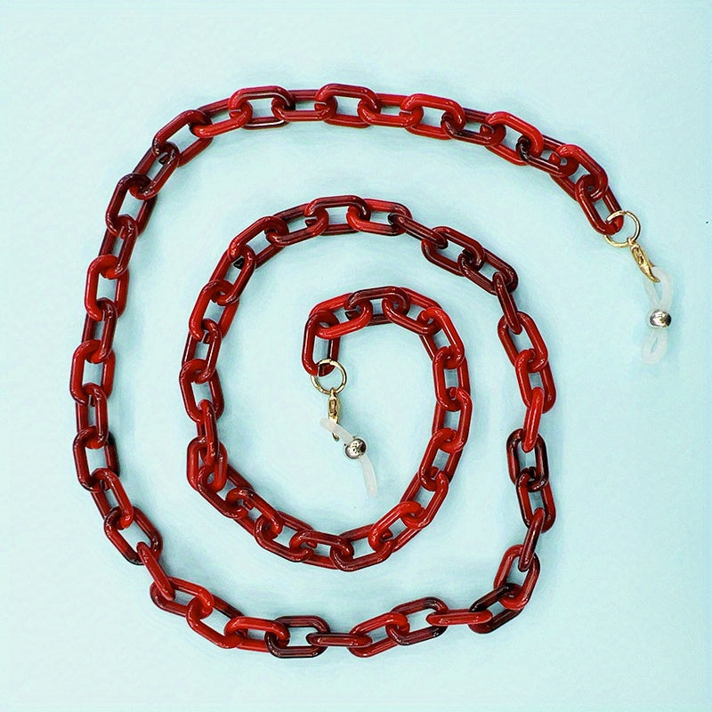 Men's Running Glasses Chain Anti-drop Temple Strap Adjustable Non-slip