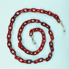 Men's Running Glasses Chain Anti-drop Temple Strap Adjustable Non-slip