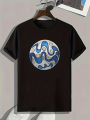 Men's Graphic T shirt Casual Comfy Tees For Summer
