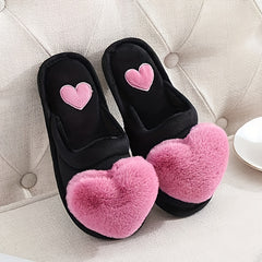 Plush Lined Slip On Indoor Shoes - Warm & Comfortable Slippers