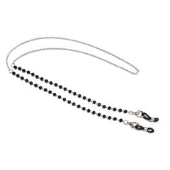 Golden Pearl Mask Chain Sunglass Chain Holder Necklace Chain