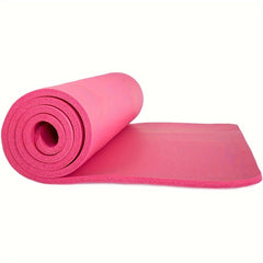 Non Slip Soft Yoga Mat Thicken Fitness Exercise Mat With Carrying Strap
