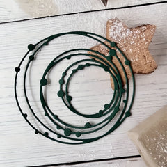 Round Ring Pattern Die Cuts Metal Die for Scrapbook DIY Craft Paper