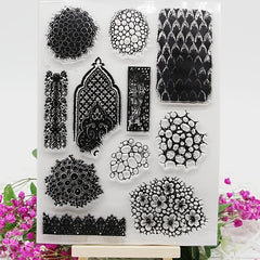 Transparent Silicone Stamp for Elegant Crafts