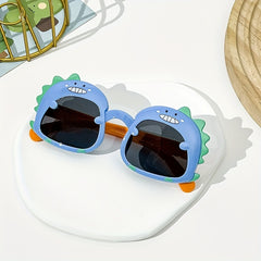 Kids Dinosaur Sunglasses Cartoon Glasses Anti-UV Boys Girls Eye Protection 1pc