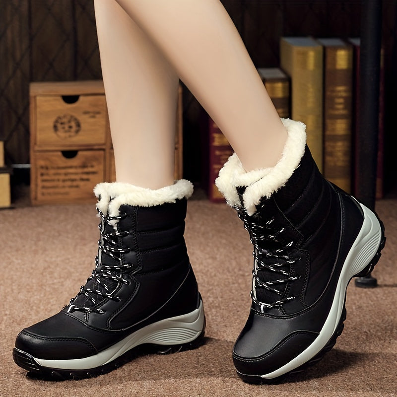 Women's Waterproof Snow Boots Non slip Warm Outdoor Boots