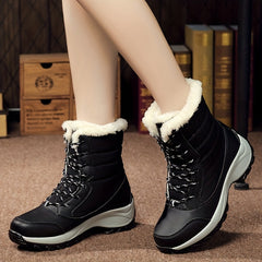 Women's Waterproof Snow Boots Non slip Warm Outdoor Boots