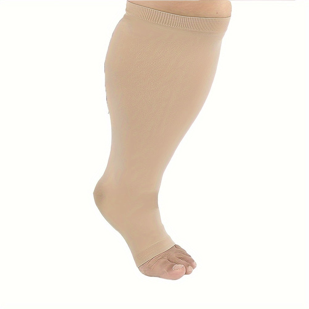 Copper Compression Socks Open Toe Sports High Elastic Circulation