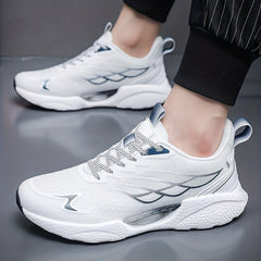 Men's Graphic Mesh Sneakers Walking Shoes