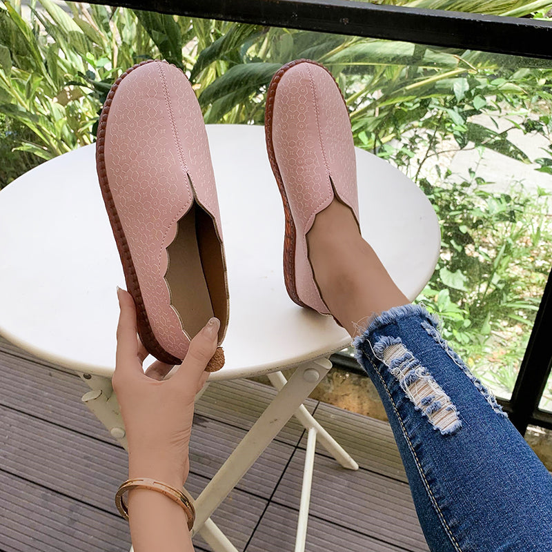 Women's Peas Toe Slip-On Shoes