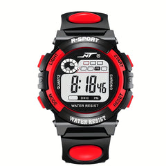 Outdoor Multifunctional Glow Digital Students Wrist Watch Sports Watch