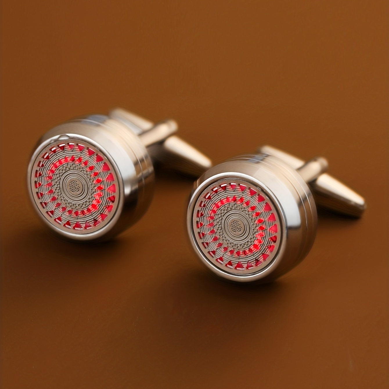 Colored Sparkling Shirt Cufflinks Cuff Nails for Men