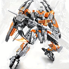 Robot Series Mecha Assembly Model Building Blocks Set Display