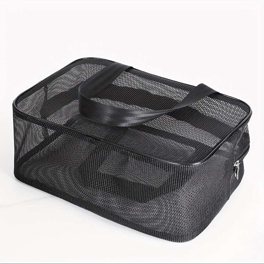 Portable Mesh Bag Toiletry Bag Men's Swimming Fitness Storage Bag