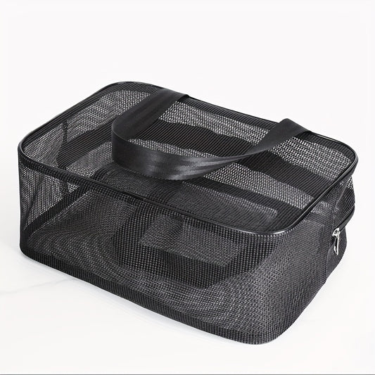 Portable Mesh Bag Toiletry Bag Men's Swimming Fitness Storage Bag
