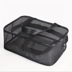 Portable Mesh Bag Toiletry Bag Men's Swimming Fitness Storage Bag