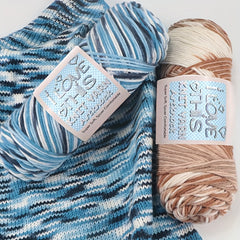 Multicolor Knitting Yarn Crochet 100g 200m 2.5mm